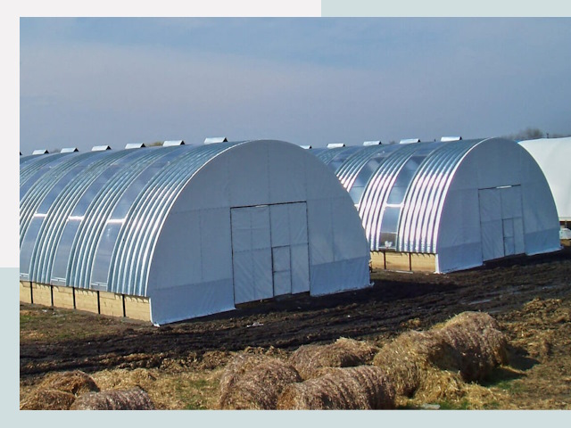 Сельскохозяйственные здания в Апшеронске