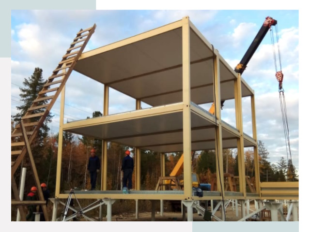 Строительство модульных здания Апшеронск