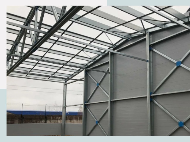 Каркасные ангары от СтальСтрой-Пшр по цене от 615 руб.