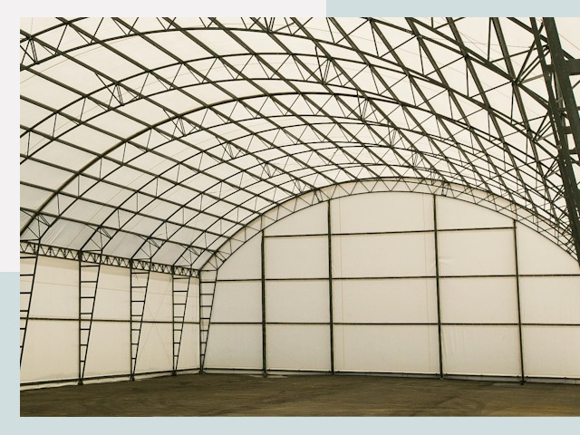 Арочные ангары от 615 руб. в Апшеронск и Краснодарский край