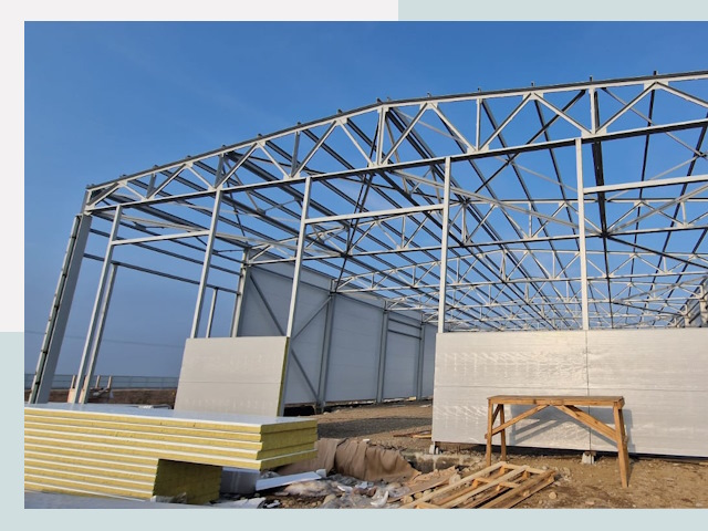 Утепленные ангары в Апшеронск от 615 руб. за м²