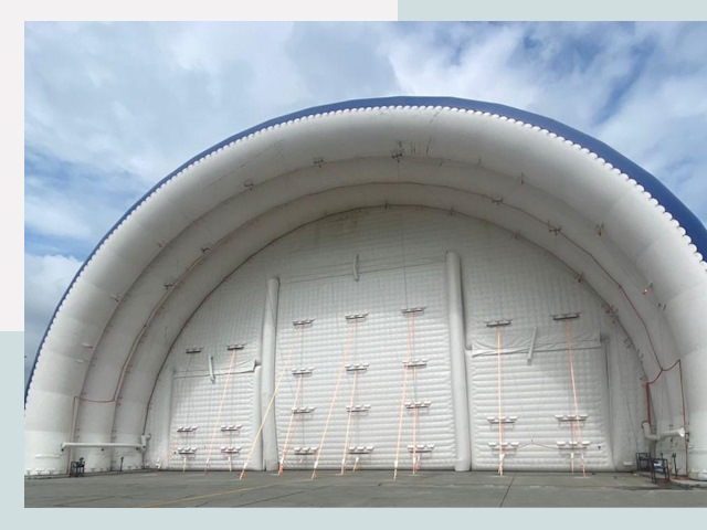 Пневмокаркасные ангары от СтальСтрой-Пшр по цене от 615 руб.