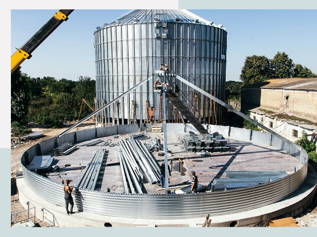 Силосы для зерна в Апшеронск от 615 руб. - Надёжное хранение