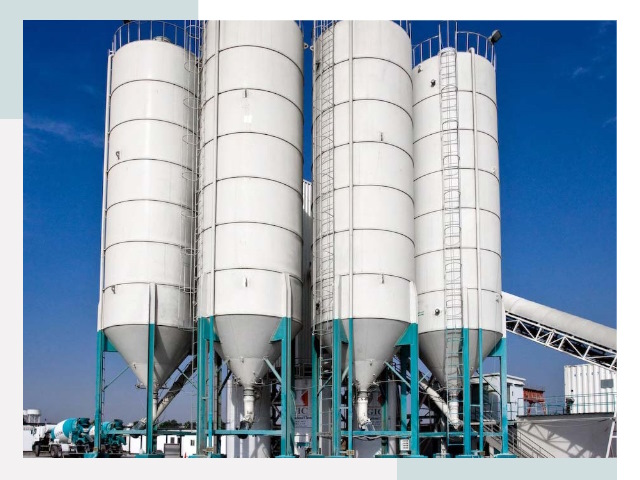 Строительство цементных силосов в Апшеронске
