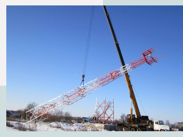 Строительство башен связи в Апшеронске от 615 руб.