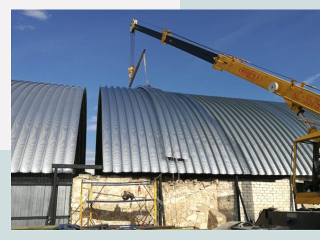 Реконструкция ангаров в Апшеронске от 615 руб.