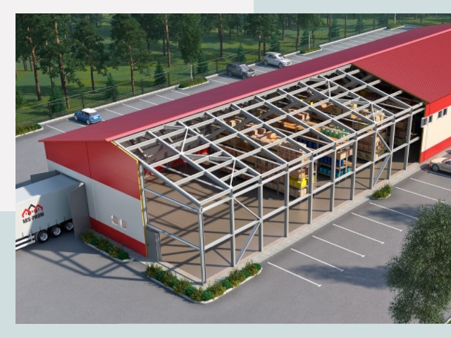 Проектирование ангаров в Апшеронске от 615 руб.