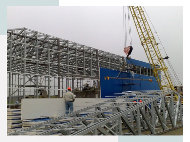 Монтаж ангаров в Апшеронске