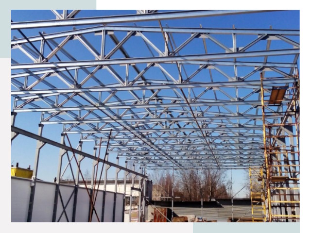 Металлокаркасы для складов в Апшеронске